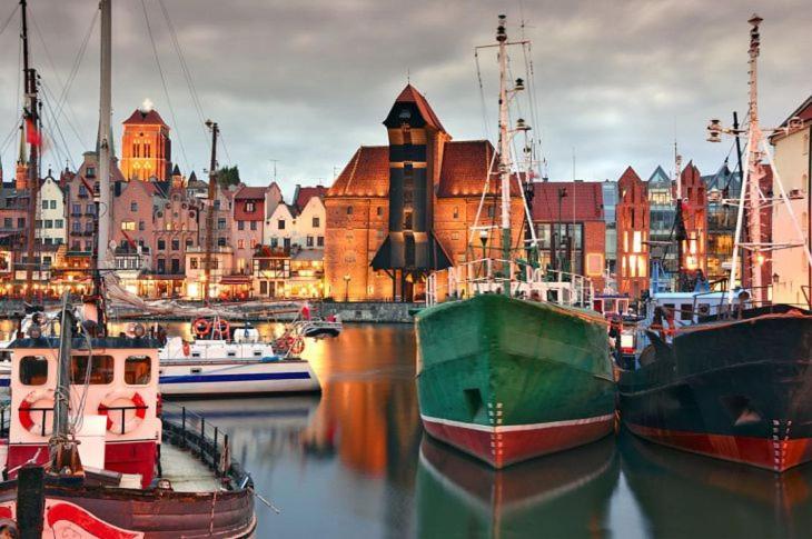 Apartament 14 Przy Ul. Dlugiej Gdańsk Buitenkant foto